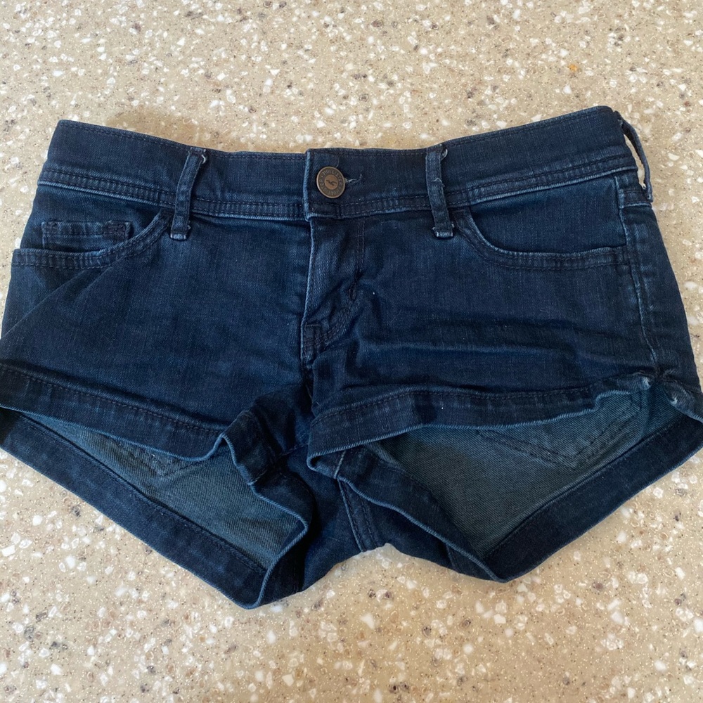 Hollister jean shorts